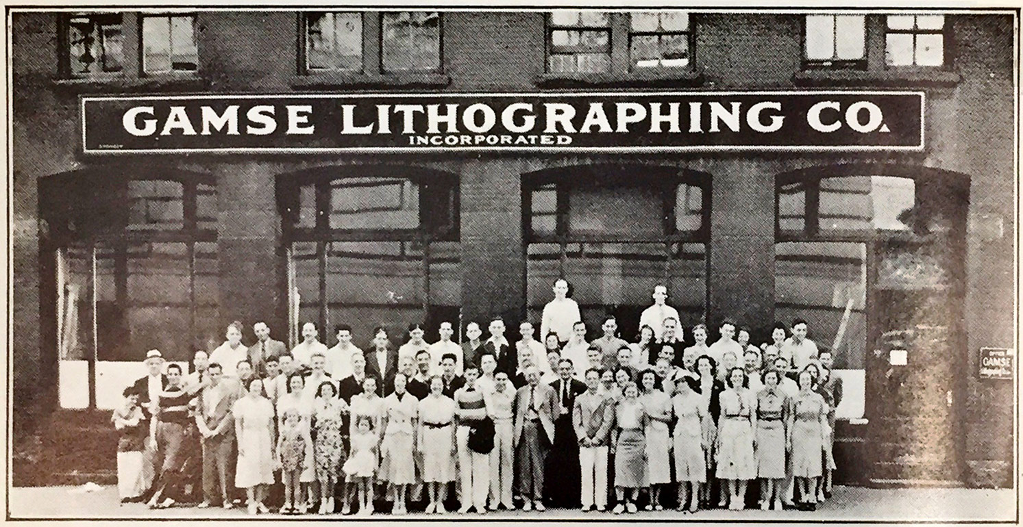 Gamse-History Old Image of Gamse Lithographing